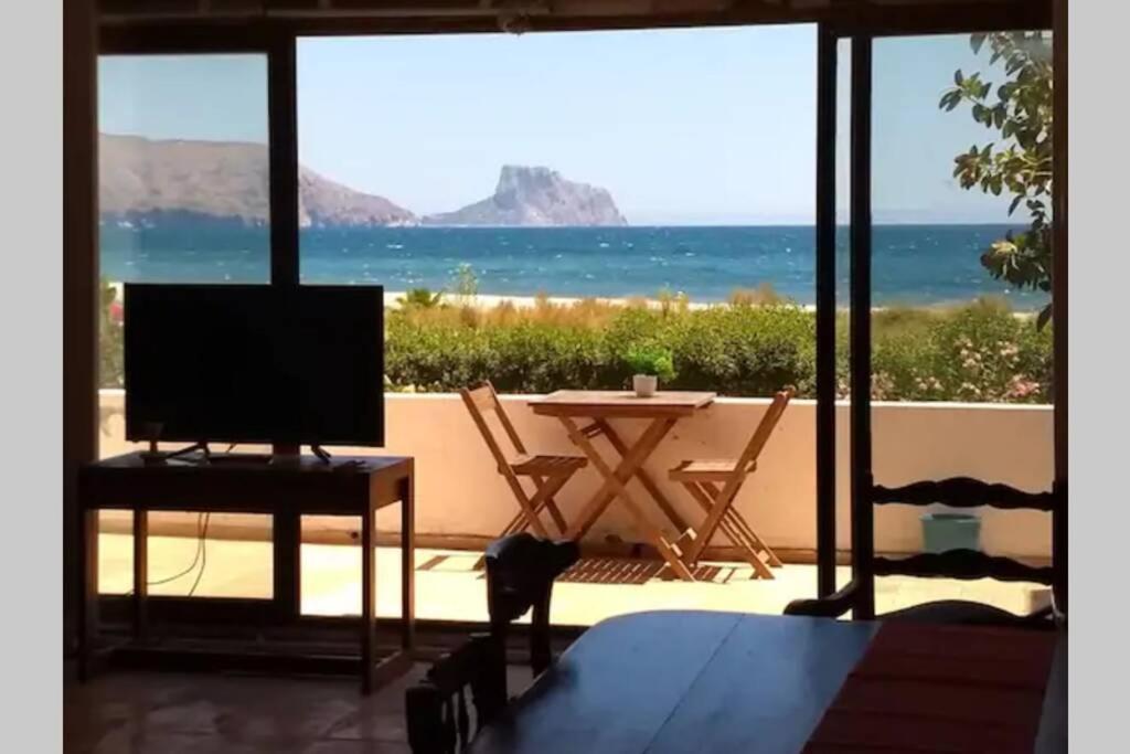 Beachfront Apt! Ac - Pool - Parking Altea Exterior foto