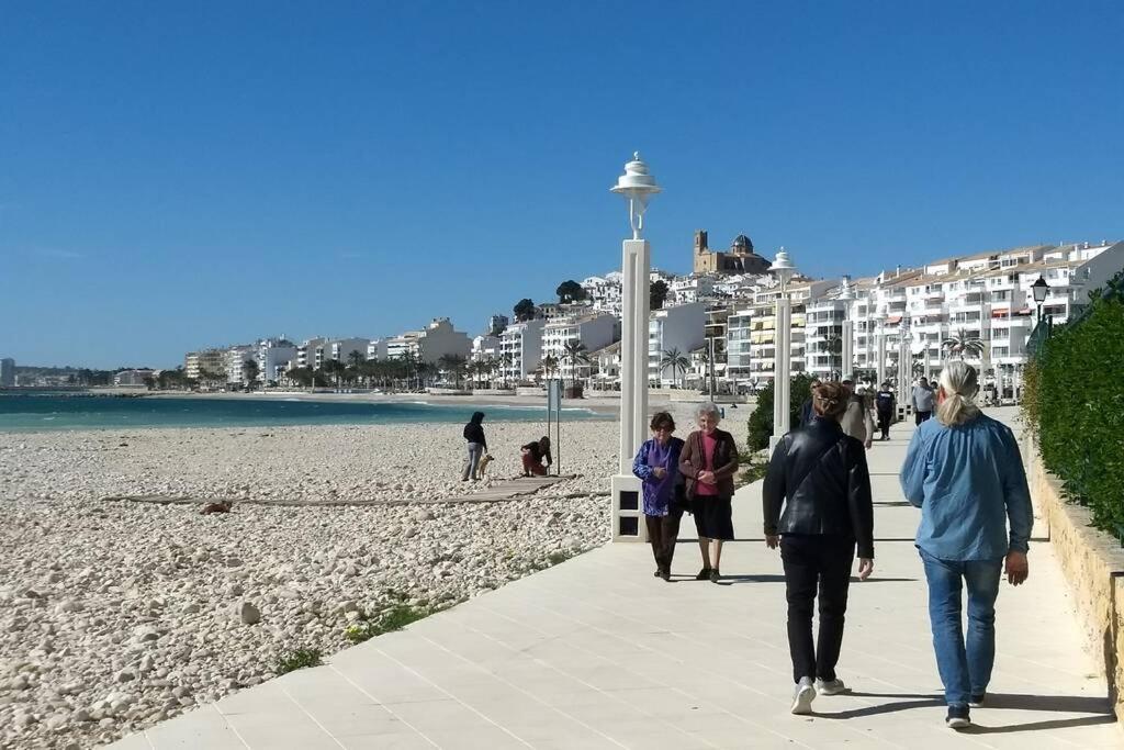 Beachfront Apt! Ac - Pool - Parking Altea Exterior foto
