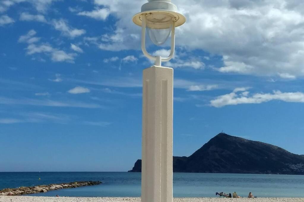 Beachfront Apt! Ac - Pool - Parking Altea Exterior foto